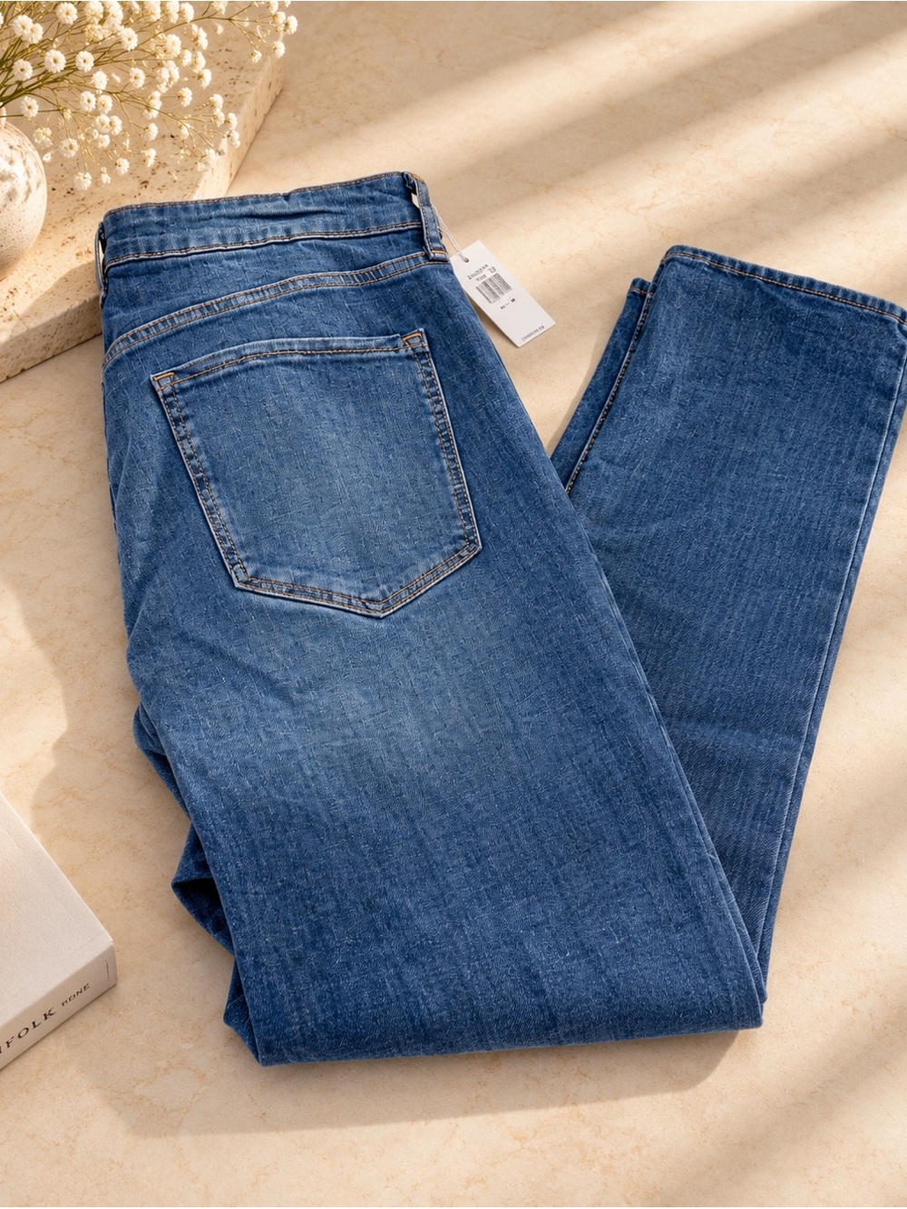 Old Navy Women's Skinny Jeans in Medium Blue Denim